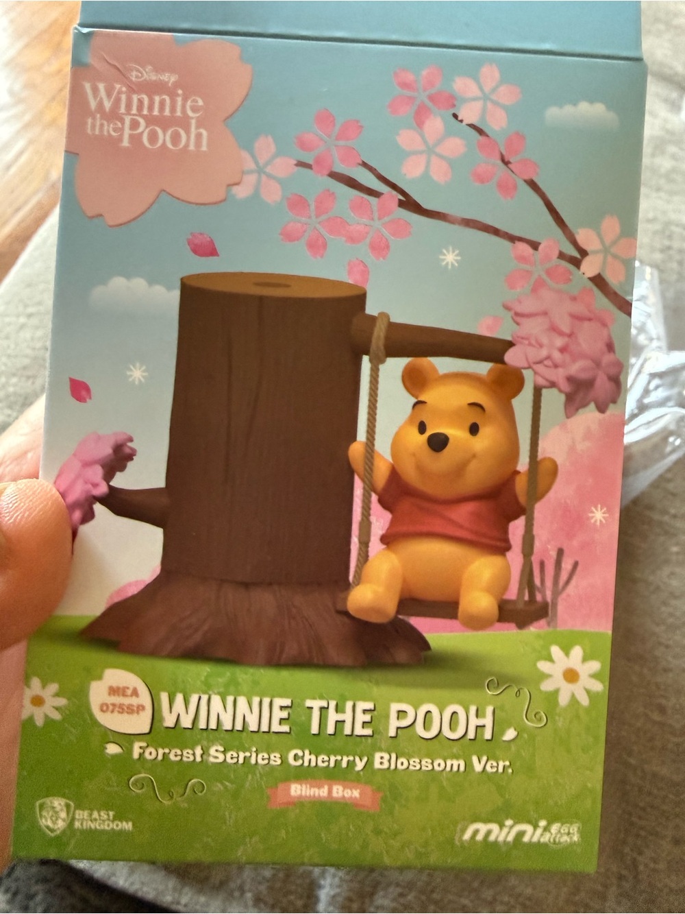 Beast Kingdom Disney Winnie The Pooh Forest Series Cherry Blossom Opened PIGLET